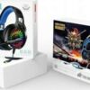 XO GE-03 Over Ear Gaming Headset με σύνδεση 2x3.5mm - USB - Image 9