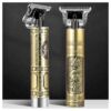 Trimmer Μαλλιών HW-T9 με Ανάγλυφο Σχέδιο Buddha - Επαναφορτιζόμενη | Ασύρματη Μηχανή Περιποίησης - Image 4