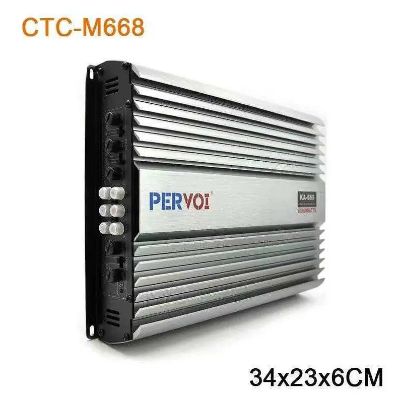 Ενισχυτής ‘Ηχου Αυτοκινήτου CTC-M668 | 6800W 12V 4 Καναλιών - Image 3