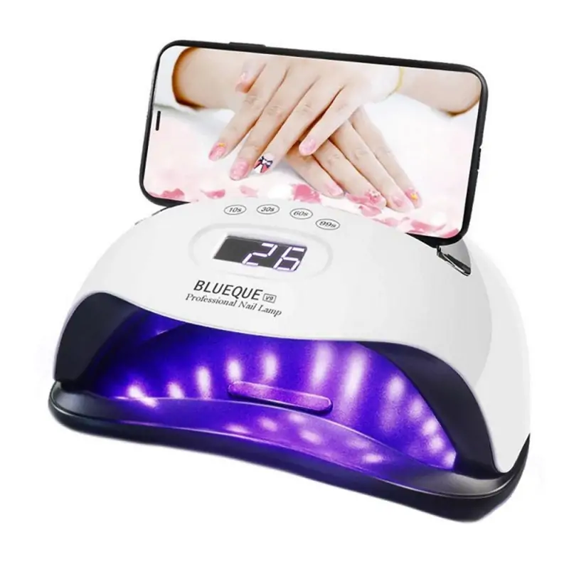 Λάμπα Νυχιών BLUEQUE BQ-V9 168W – UV/LED με 36 Διπλά LED, | Οθόνη & Χρονοδιακόπτη - Image 4