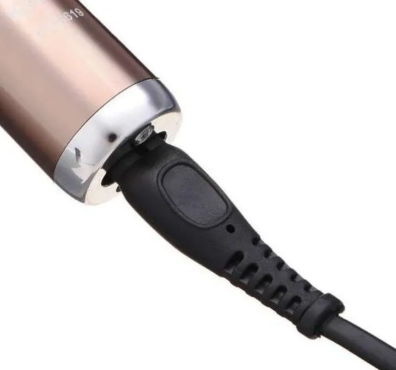 Trimmer Μύτης Kemei KM-6619 | Επαναφορτιζόμενο με Καλώδιο 220V, Πλενόμενη Κεφαλή, Αθόρυβο, Μεταλλικό - Image 3