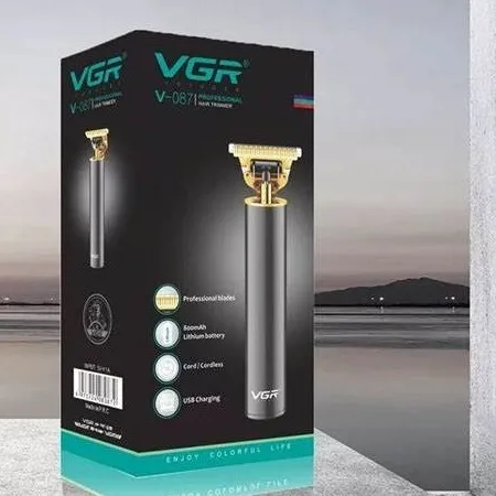 VGR V-087 Επαγγελματική Κουρευτική Μηχανή Περιγράμματος | Επαναφορτιζόμενη με T-Blade & USB Φόρτιση - Image 5