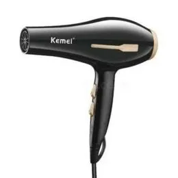 Kemei KM-2376 Πιστολάκι Μαλλιών 2400W | με 2 Ταχύτητες & 3 Επίπεδα Θερμοκρασίας – Τεχνολογία Ιονισμού