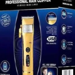 Κουρευτική Μηχανή Kemei KM-2850PG – Επαγγελματική, Επαναφορτιζόμενη με | USB, Οθόνη LCD, 2200mAh & 4 Χτενάκια