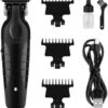 Kemei KM-2299 Trimmer Περιγράμματος | Επαναφορτιζόμενη Μηχανή | Μαλλιών & Γενιών | με T-Blade και USB Φόρτιση - Image 3