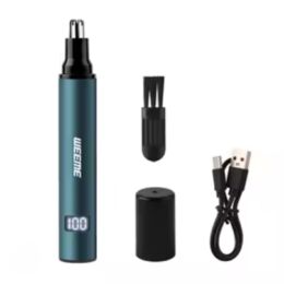 Trimmer Μύτης και Αυτιών WEEME Επαναφορτιζόμενο με Οθόνη LED & USB | Πλενόμενη Κεφαλή, Αθόρυβο