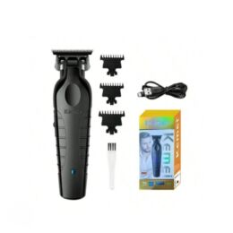 Kemei KM-2299 Trimmer Περιγράμματος | Επαναφορτιζόμενη Μηχανή | Μαλλιών & Γενιών | με T-Blade και USB Φόρτιση