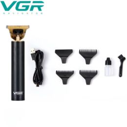 VGR V-087 Επαγγελματική Κουρευτική Μηχανή Περιγράμματος | Επαναφορτιζόμενη με T-Blade & USB Φόρτιση