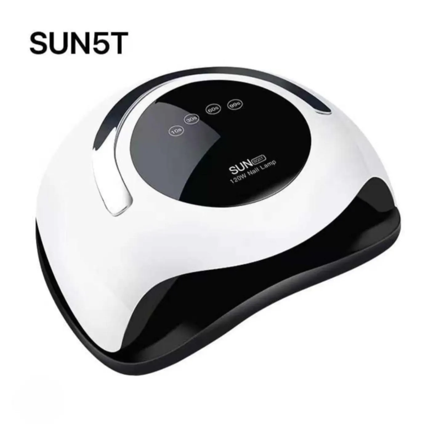 Λάμπα Νυχιών SUN 5T 120W | LED/UV για Gel & Ημιμόνιμο | με Οθόνη & 4 Χρονοδιακόπτες