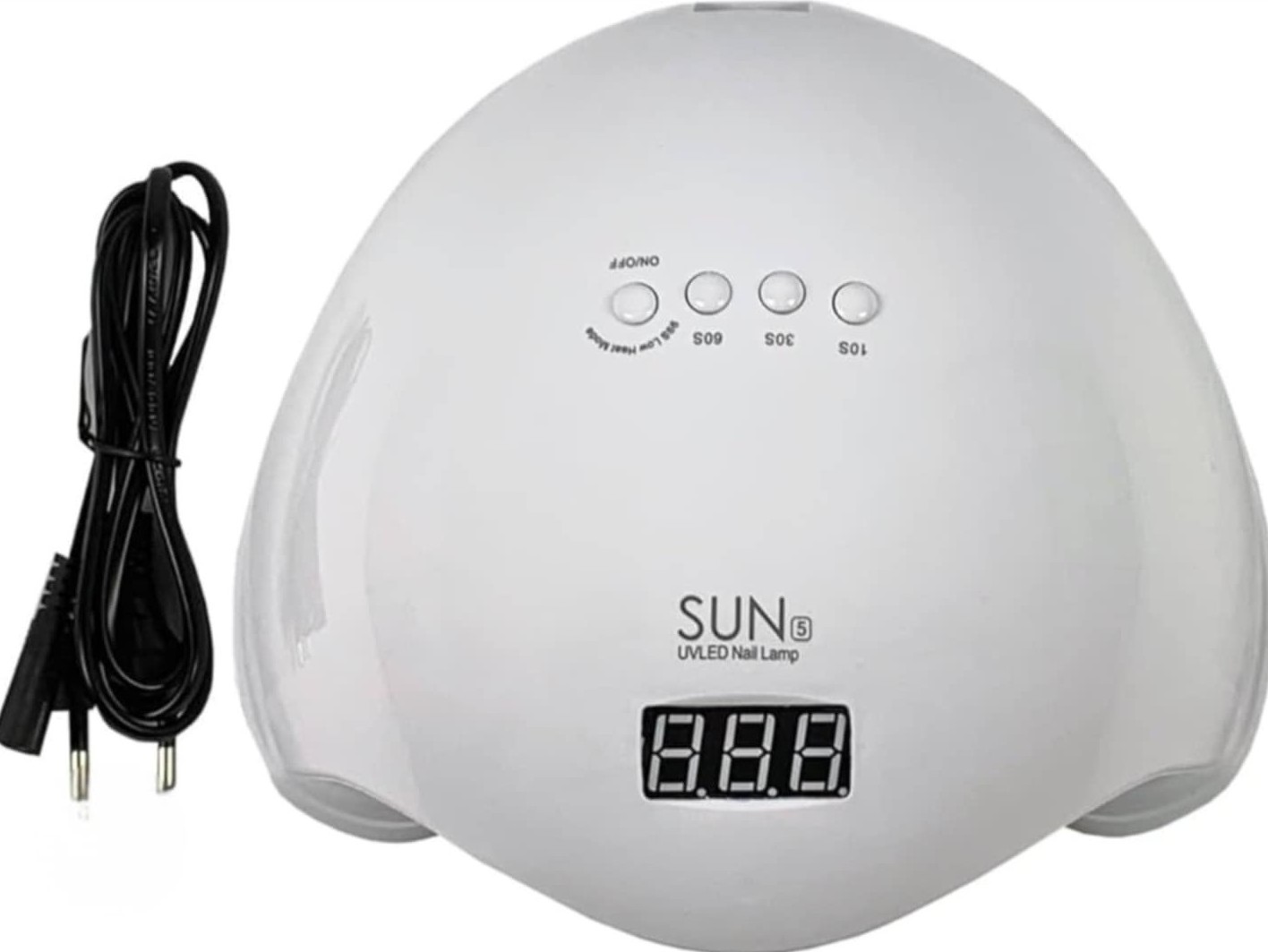 Λάμπα Νυχιών SUN 5 UV/LED 48W | με Οθόνη & Χρονοδιακόπτη – Κατάλληλη για Gel και Ημιμόνιμο