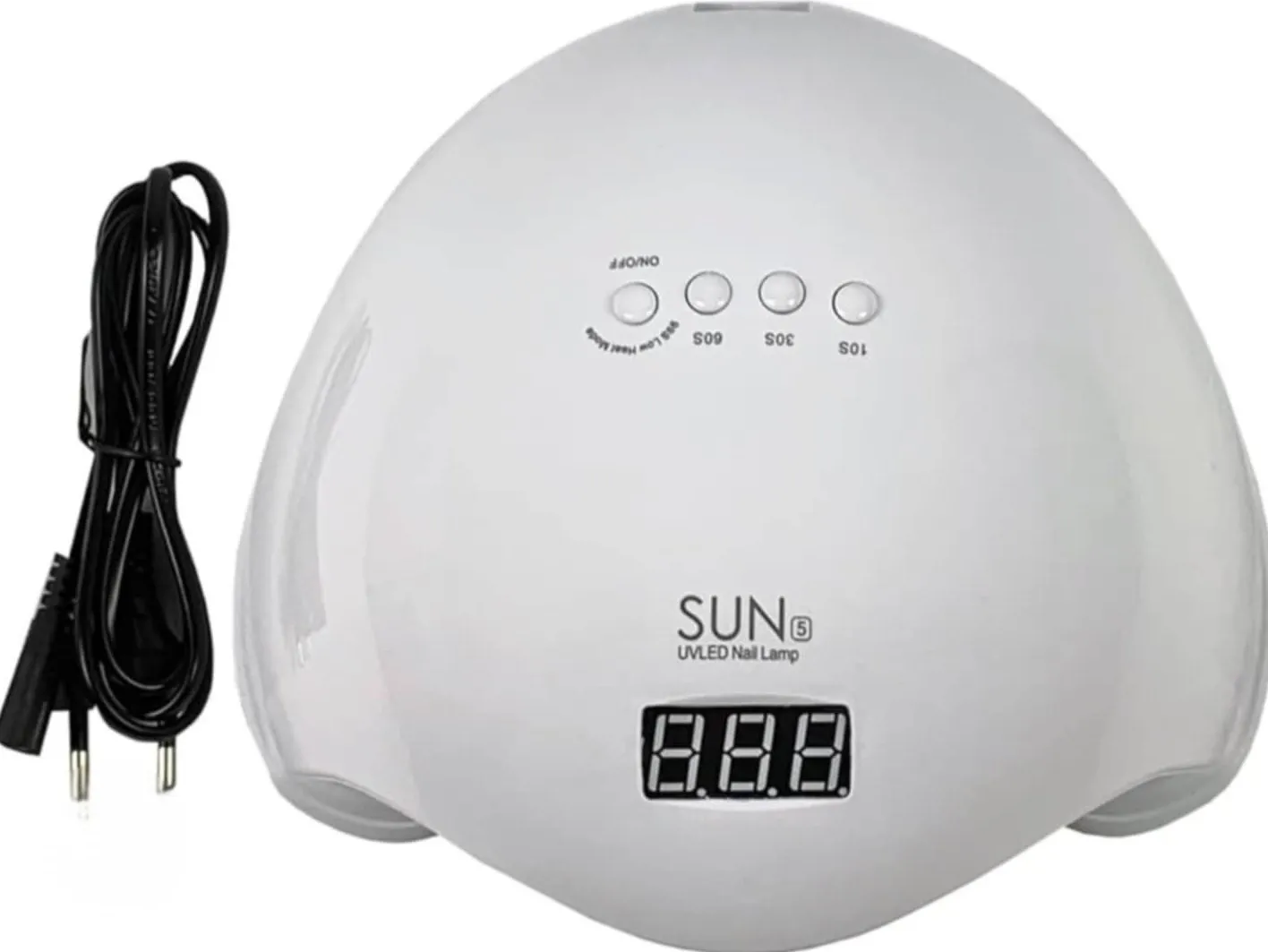Λάμπα Νυχιών SUN 5 UV/LED 48W | με Οθόνη & Χρονοδιακόπτη – Κατάλληλη για Gel και Ημιμόνιμο