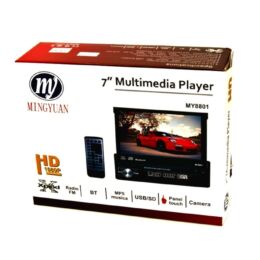 Ηχοσύστημα Αυτοκινήτου 1DIN | Mingyuan MY8801 με Οθόνη Αφής 7", Android, USB/GPS/Bluetooth