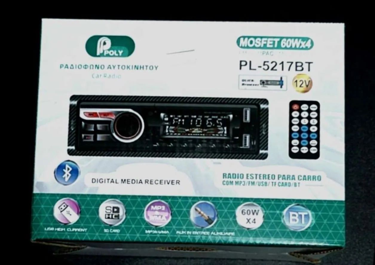 ραδιόφωνο αυτοκινήτου MOFSET 60W4 PL-5217BT 12V