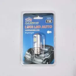 LED Λάμπα T10 12V για Αυτοκίνητο – Με Υποστήριξη CANBUS, Χωρίς Σφάλματα | Λευκό Φως, 1 Τεμάχιο