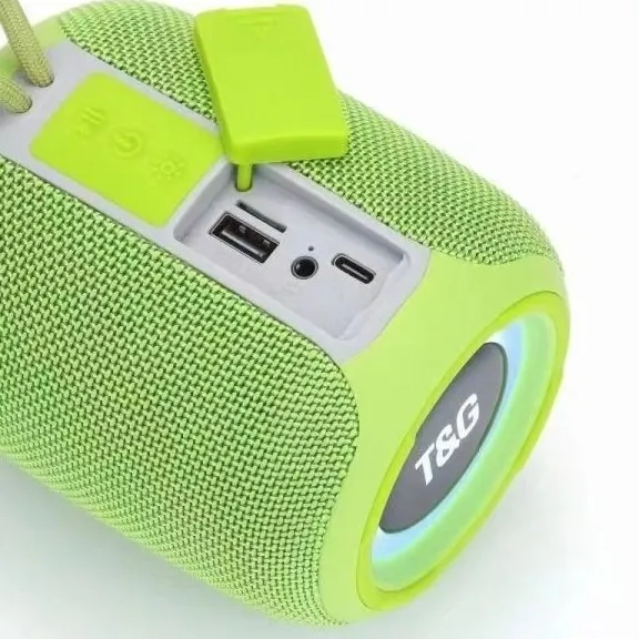 Φορητό Ηχείο Bluetooth T&G TG655 | με Δυνατό Ήχο, Υποδοχή USB/TF/AUX & Κρίκο Μεταφοράς - Image 2