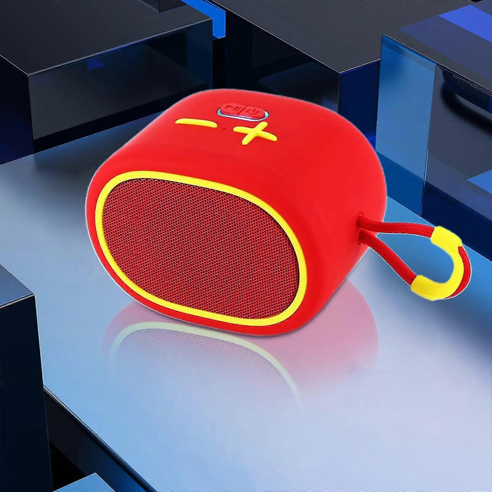T&G TG-662 Φορητό Ηχείο Bluetooth 5W | με TWS, FM, USB/TF & Μικρόφωνο – Κόκκινο - Image 3