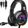 Gaming Ακουστικά ZIUMIER Z20 | με Μικρόφωνο & RGB LED – 7.1 Surround, PS4/PS5/Xbox/PC - Image 4