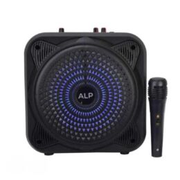 Φορητό Bluetooth Ηχείο par5083 | με Μικρόφωνο, USB/SD, Ραδιόφωνο FM & LED Φωτισμό – Μαύρο