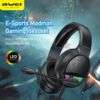Gaming Ακουστικά Awei GM-3 | με RGB Φωτισμό & Μικρόφωνο – | 50mm Driver, Μαύρα - Image 3