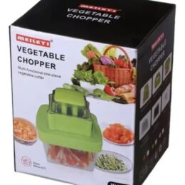 MEILEYI Πολυκόφτης Λαχανικών με Πίεση | Vegetable Chopper με Κάδο & 2 Λεπίδες – MLY-808