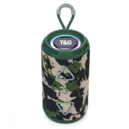 Ηχείο Bluetooth T&G TG-656 Army | 16W με Ραδιόφωνο και Φωτισμό LED
