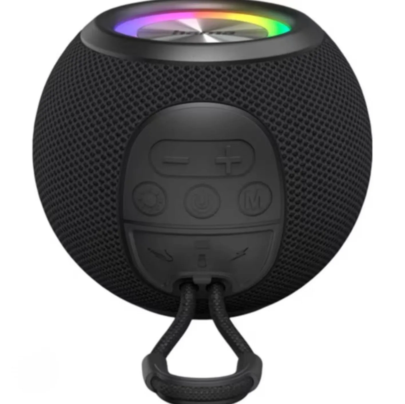 HAMA Ballshape Ηχείο Bluetooth 5W | με FM Ραδιόφωνο, LED Φωτισμό & Μπαταρία έως 10 Ώρες – Μαύρο