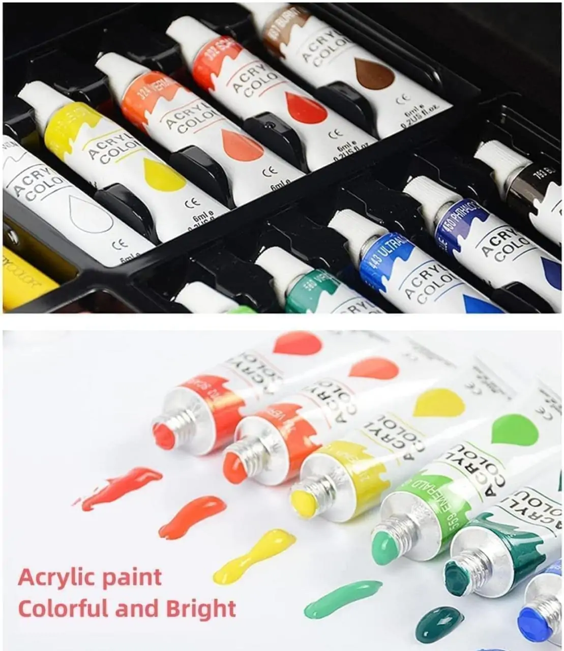 Βαλιτσάκι Ζωγραφικής Unicorn με 145 Τεμάχια – Art Set σε Μεταλλική Κασετίνα - Image 2