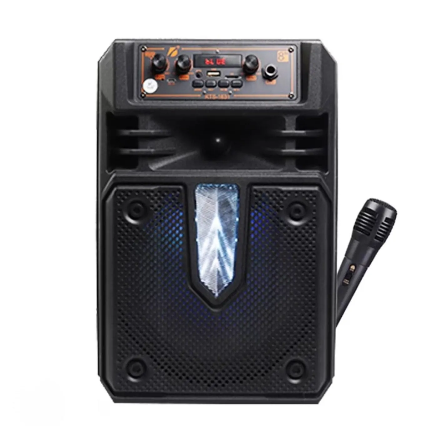Ηχείο Karaoke KTS-1631 Bluetooth 10W | με Μικρόφωνο, FM, USB/TF και LED Φωτισμό