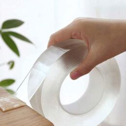 Διάφανη Ταινία Διπλής Όψεως 30mm x 3m Επαναχρησιμοποιούμενη – Ισχυρή Κόλλα