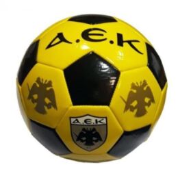 Μπάλα Ποδοσφαίρου ΑΕΚ Νο5 Δερμάτινη Παντός Καιρού