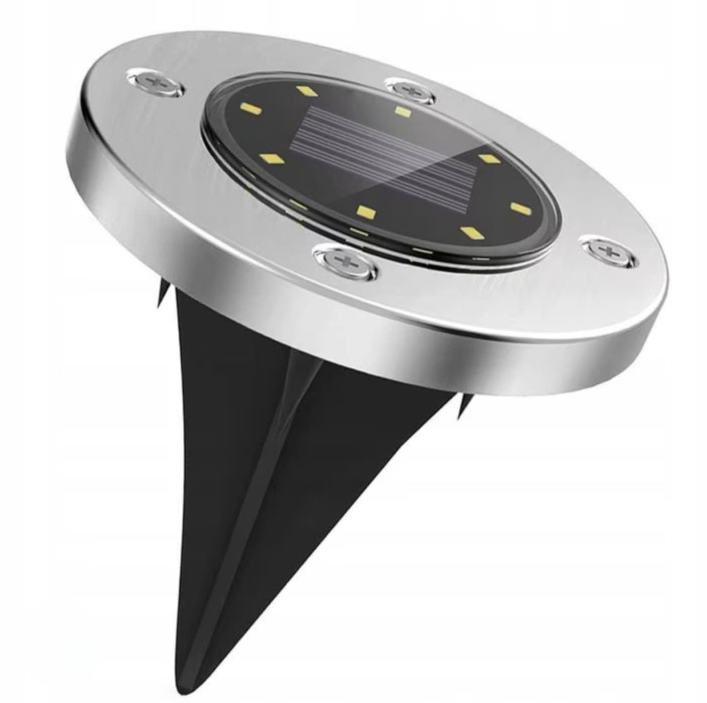 Ηλιακό LED Φωτιστικό Εδάφους J-01 | Ανοξείδωτο με Αισθητήρα Ημέρας-Νύχτας