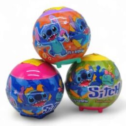 Στρογγυλό Παιδικό Αυγό-Έκπληξη Stitch | με Σλίμ & Φιγούρα – Surprise Ball Toy