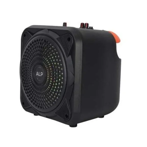 Φορητό Bluetooth Ηχείο par5083 | με Μικρόφωνο, USB/SD, Ραδιόφωνο FM & LED Φωτισμό – Μαύρο - Image 3