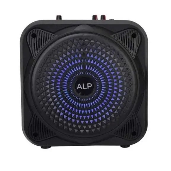 Φορητό Bluetooth Ηχείο par5083 | με Μικρόφωνο, USB/SD, Ραδιόφωνο FM & LED Φωτισμό – Μαύρο - Image 2