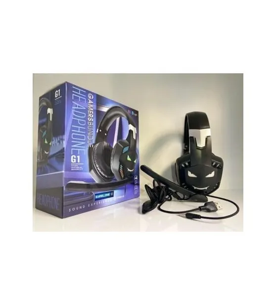 Gaming Ακουστικά GM1000 με RGB Φωτισμό & Μικρόφωνο – 4D Bass, Μαύρα - Image 6