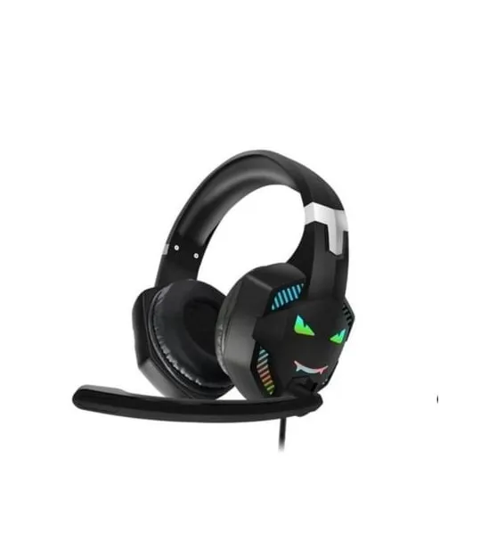 Gaming Ακουστικά GM1000 με RGB Φωτισμό & Μικρόφωνο – 4D Bass, Μαύρα - Image 7
