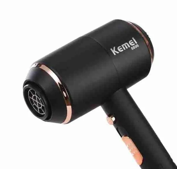 Kemei KM-8896 Πιστολάκι Μαλλιών 2400W με Τεχνολογία Ιονισμού |  Diffuser & 3 Ανταλλακτικά Στόμια – | Επαγγελματικό Hair Dryer - Image 6