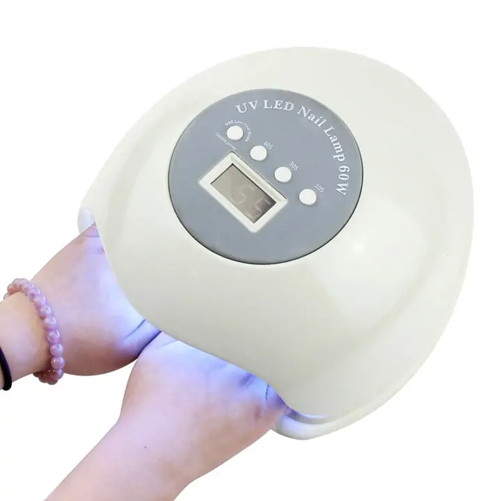 Λάμπα Νυχιών UV/LED 60W | με Ψηφιακή Οθόνη & Χρονοδιακόπτες – Ιδανική για Gel & Ημιμόνιμο - Image 6