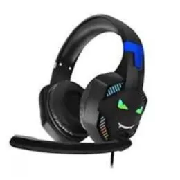 Gaming Ακουστικά GM1000 με RGB Φωτισμό & Μικρόφωνο – 4D Bass, Μαύρα