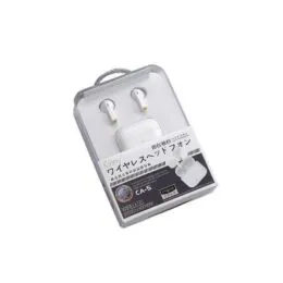 Gjby CA-5 TWS Ασύρματα Bluetooth Ακουστικά με Θήκη Φόρτισης, Χειριστήριο Αφής & Μικρόφωνο – Λευκά