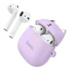 Hoco EW45 Cute Cat TWS Bluetooth Ακουστικά με Μικρόφωνο & Θήκη Φόρτισης – Λιλά - Image 3