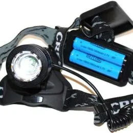 Επαναφορτιζόμενος Φακός Κεφαλής Police 2199V με 2 LED CREE & Ζουμ