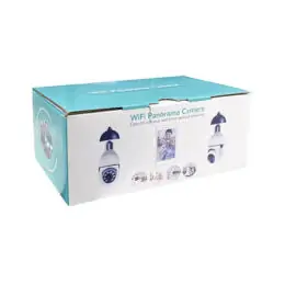 Έξυπνη Wi Fi Panoramic Κάμερα PST F1 3 MP E27 – Tuya Smart, Pan Tilt, 360°