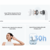 Xiaomi Redmi Buds 6 Active TWS Bluetooth Ακουστικά με Θήκη Φόρτισης Transparent Blue - Image 5
