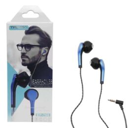 Ακουστικά Treqa EP-768 In-Ear Earbuds | με Μικρόφωνο και Βύσμα 3.5mm – Μπλε