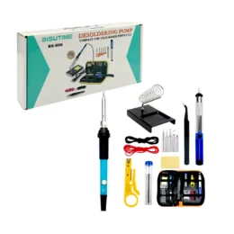 Κιτ κολλητήρι ρυθμιζόμενης θερμοκρασίας με ποικιλία αξεσουάρ Bisutime Αντλία αποκόλλησης BS-908