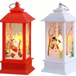 Χριστουγεννιάτικο Φαναράκι Μπαταρίας