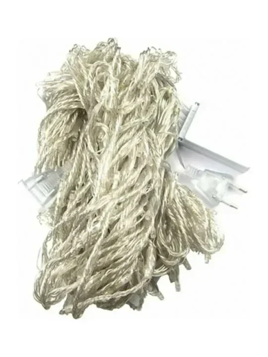 Χριστουγεννιάτικη Κουρτίνα LED – 320 Πολύχρωμα Λαμπάκια 3x3 μέτρα - Image 3