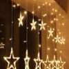 Φωτιστικά LED Κουρτίνα Σε Σχήμα Αστέρι