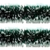 Χριστουγεννιάτικη Γιρλάντα Χιονισμένη Πράσινη και Λευκή 11cm x 2m - Image 3